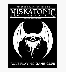 Miskatonic RPG Club Photographic Print