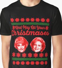 Camiseta gráfica Golden Girls Christmas