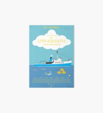 The Life Aquatic with Steve Zissou Movie Poster (alt version) Art Board