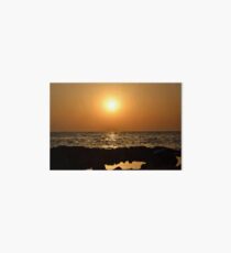 Sunrise in Marsa Alam Art Board