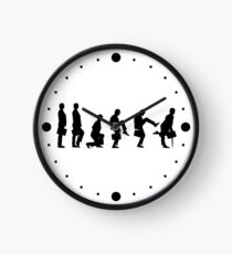 Ministry of Silly Walks T Shirt Clock