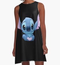 Stitch Heart A-Line Dress