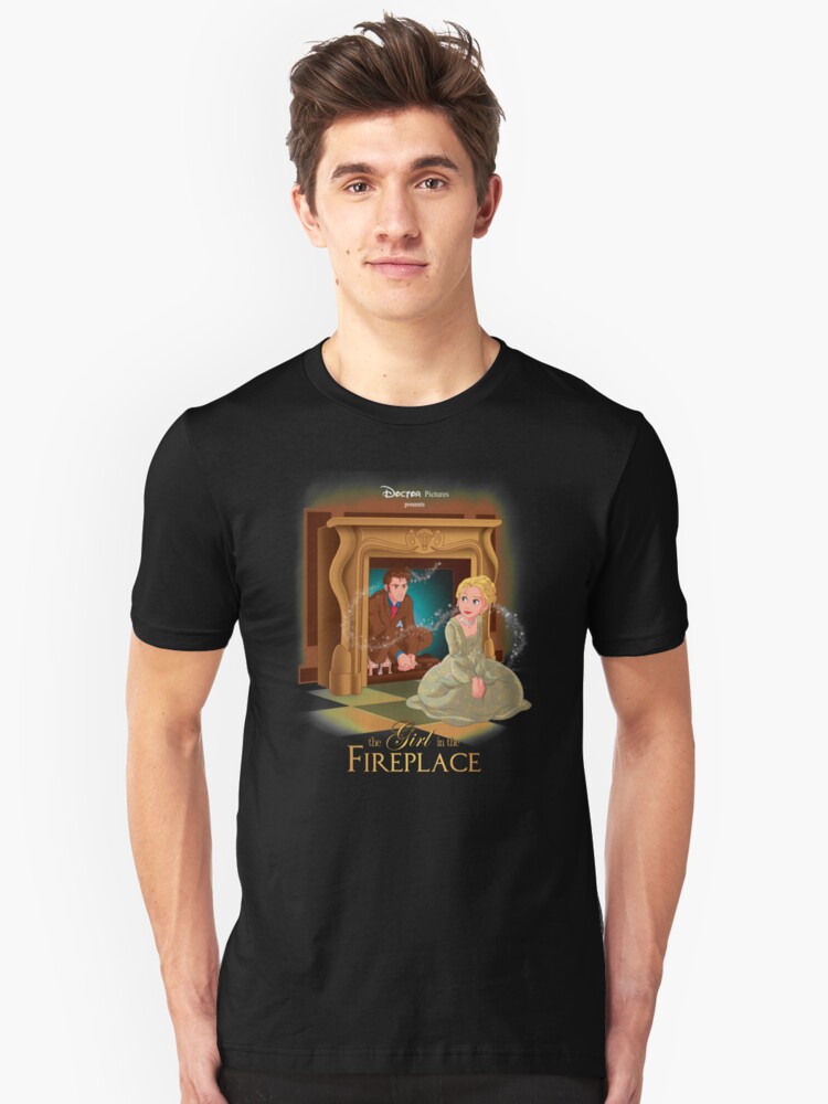 The Girl In The Fireplace T Shirt By Saqman Redbubble