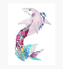 Pollution Shark Photographic Print