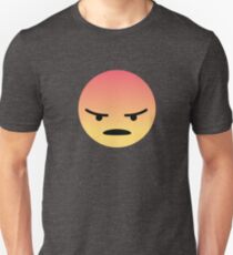 Facebook Angry Reaction Design Unisex T-Shirt