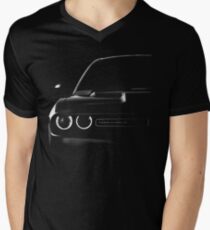 dodge challenger 2015, black shirt Men's V-Neck T-Shirt