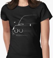 Ausweichen Herausforderer 2015, schwarzes Hemd Tailliertes T-Shirt für Frauen