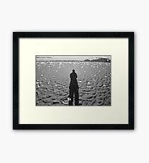 Sand Human Framed Print