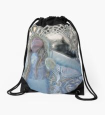 Snowstorm Drawstring Bag