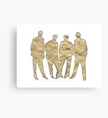 Crumpled Canvas Print