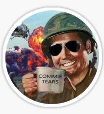 Pegatina Commie Tears