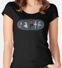 Camiseta entallada de cuello redondo Ballet Cascanueces de Clara