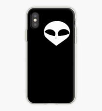 Spooky Alien Design iPhone Case
