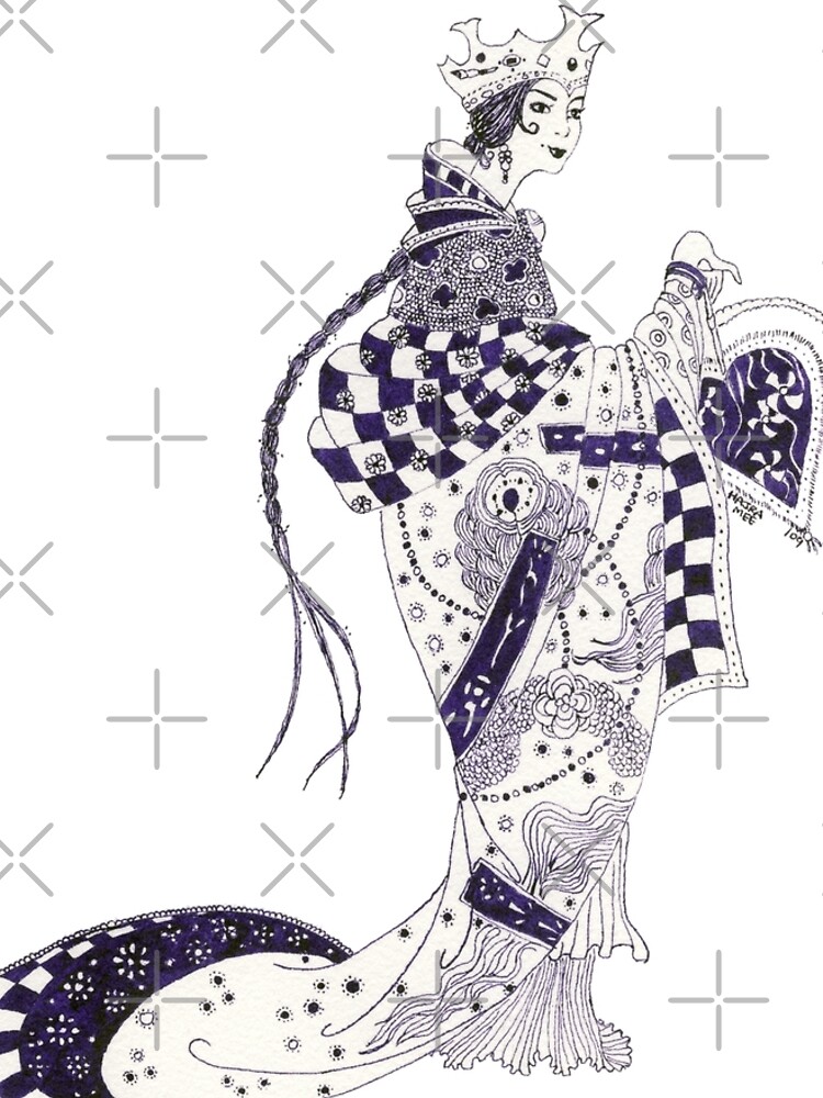 Inky Queen of the Orient by HajraMeeks