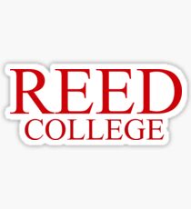 Pegatina Reed College