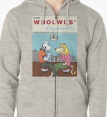Woolwus' Luncheonette Zipped Hoodie