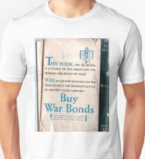 This Book, Buy War Bonds, WW II Unisex T-Shirt