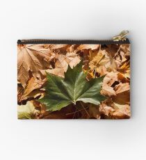 Fallen Maple Leaves Studio Pouch