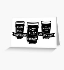 The Winchester, The Crown & The Golden Mile Greeting Card