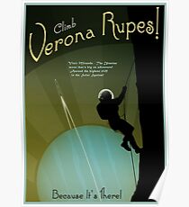 Travel Poster - Climb Verona Rupes Poster