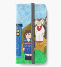 6th Doctor and his companion Peri iPhone Wallet/Case/Skin