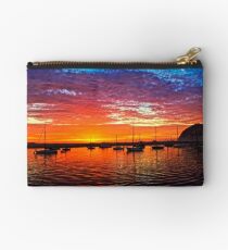 Sailboats At Sunset Studio Pouch