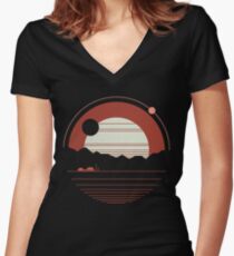 Solitude T-shirt col V femme