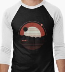Einsamkeit Baseballshirt für Männer