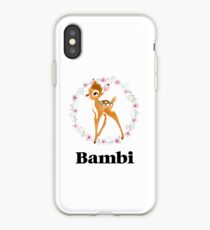 Bambi - Black iPhone Case