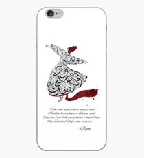 Rumi Quotes Calligraphy Vertical iPhone Case