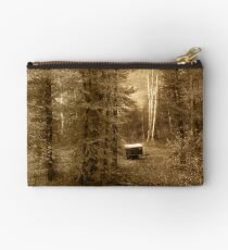 Memories of seasons past (bw) Studio Pouch