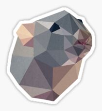 geometric advice Sticker