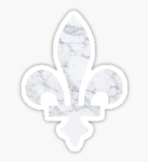 Kkg Fleur de Lis - Marmor Sticker
