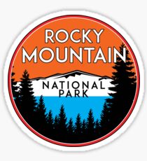 ROCKY MOUNTAIN NATIONAL PARK COLORADO HIKING CLIMBING CAMPING Sticker