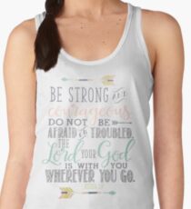 Joshua 1:9 Bible Verse Women's Tank Top