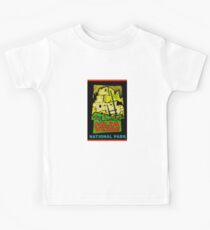 Mesa Verde Nationalpark Vintage Travel Aufkleber Kinder T-Shirt