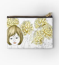 Sketch 4 ... chrysanthemum Studio Pouch
