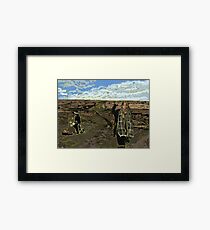 Stand with Standing Rock Framed Print
