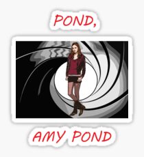 Pond, Amy Pond Sticker