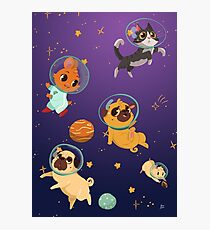 Space pets Photographic Print