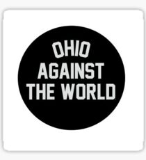 Ohio Agaisnt the World Sticker Sticker
