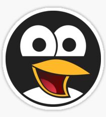 Linux Angry Tux Sticker