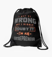 I’m an Entrepreneur T-shirt Drawstring Bag