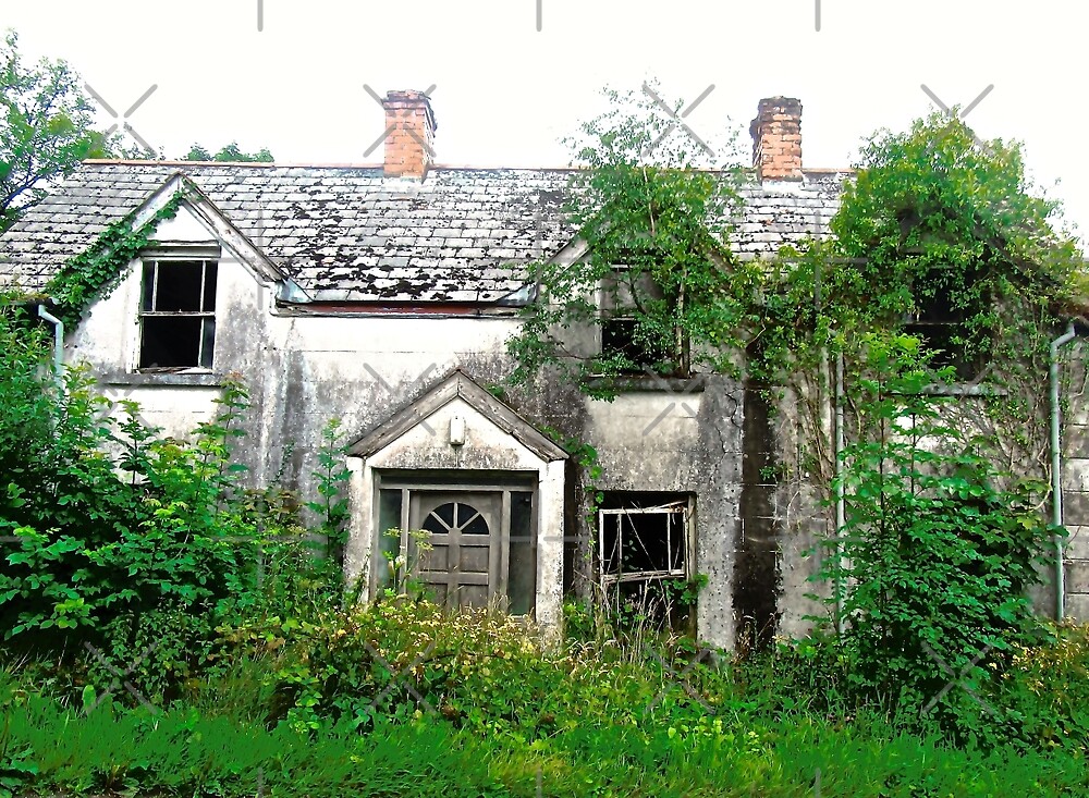 "Abandoned House, Eniskillen, Northern Ireland" by Shulie1 Redbubble
