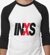 INXS Men's Baseball ¾ T-Shirt