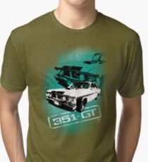 Ford Falcon XY GTHO Phase III (Grunge) © Tri-blend T-Shirt