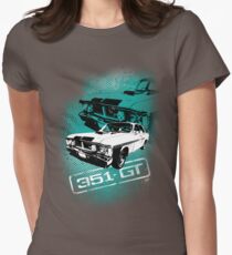 Ford Falcon XY GTHO Phase III (Grunge) © Women's Fitted T-Shirt