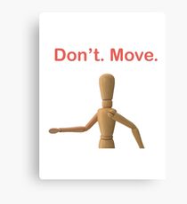 Mannequin Challenge Canvas Print
