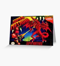 Super Metroid Greeting Card