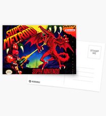 Super Metroid Postcards